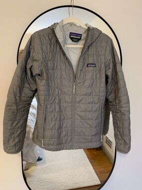 Patagonia Nano Puff Hoody Jacket - Gray